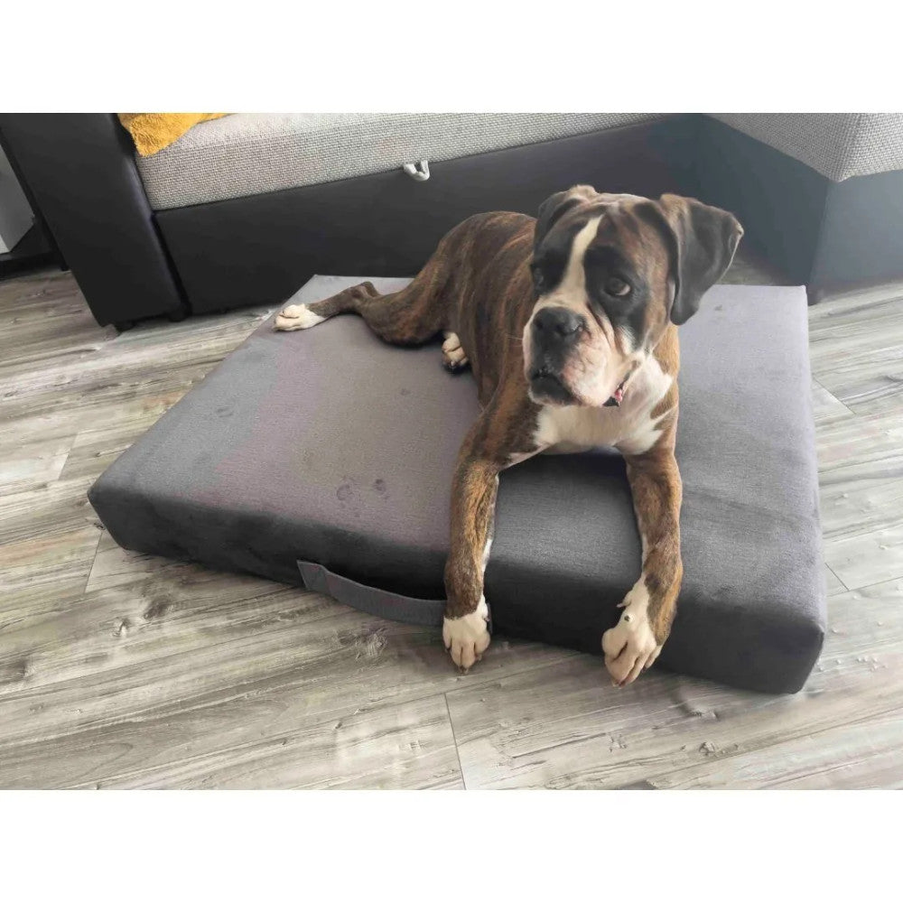 Premium Matratzen-Hundebett - Grau
