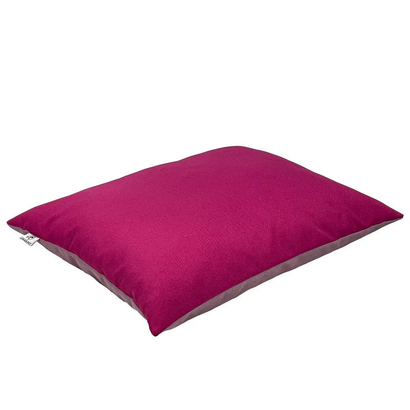 Doppelseitiges Designkissen - Hundebett - blass/rosa