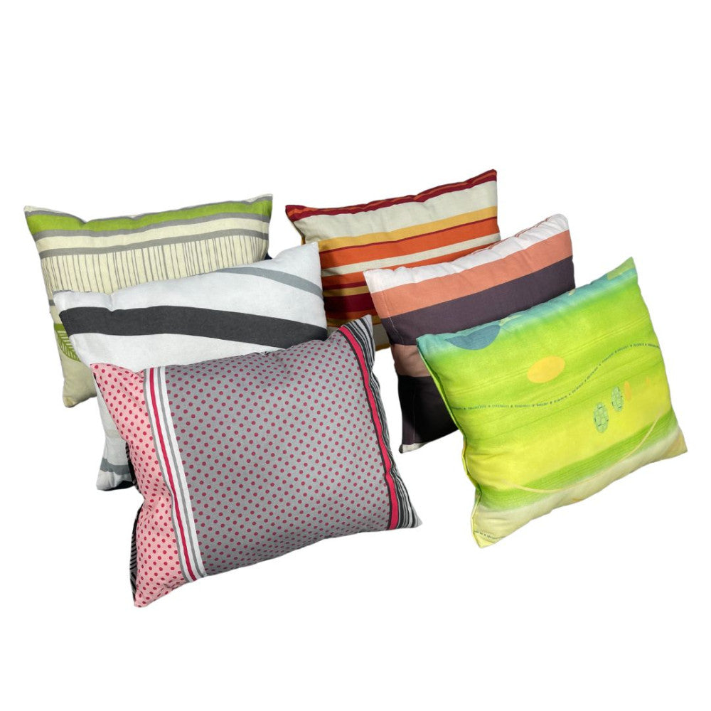 Shapeable small pillow - 100% cotton - with changing colors - 2 pcs.