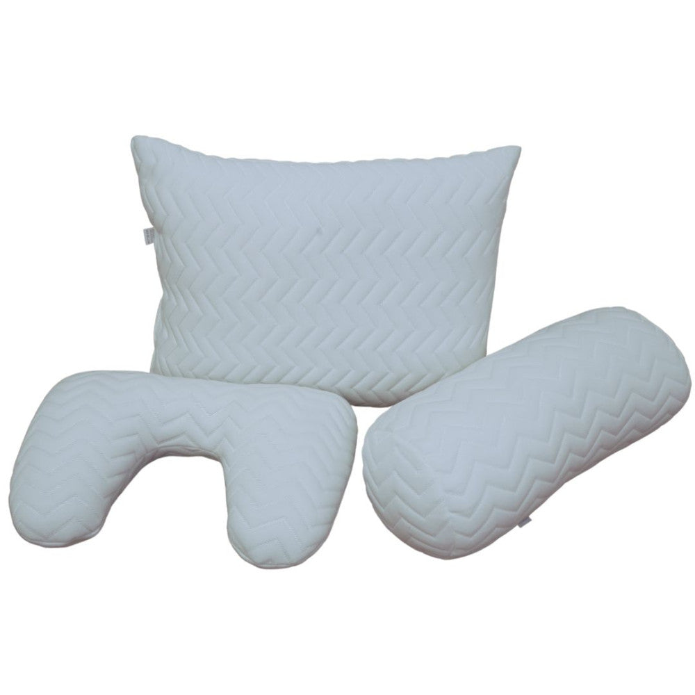 Lux travel pillow - cylinder pillow - neck pillow (travel set)