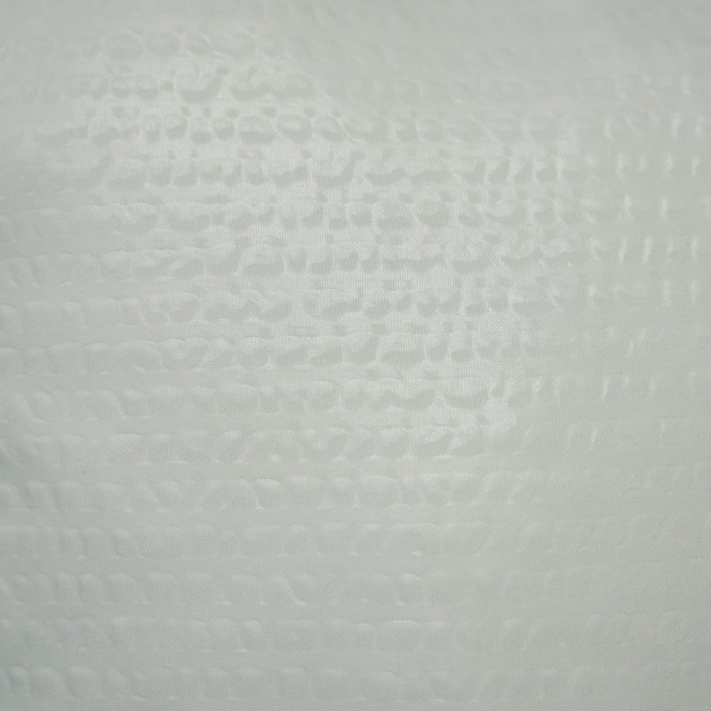Kissen aus Satin-Polyester-Krepp mit Blaseneffekt