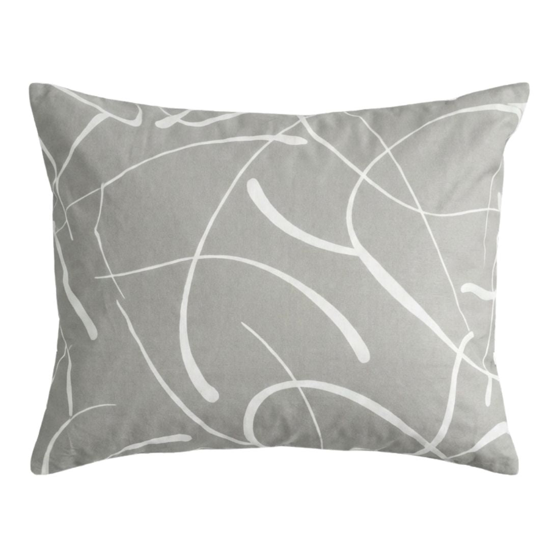 Cotton bed linen set - Blue circles