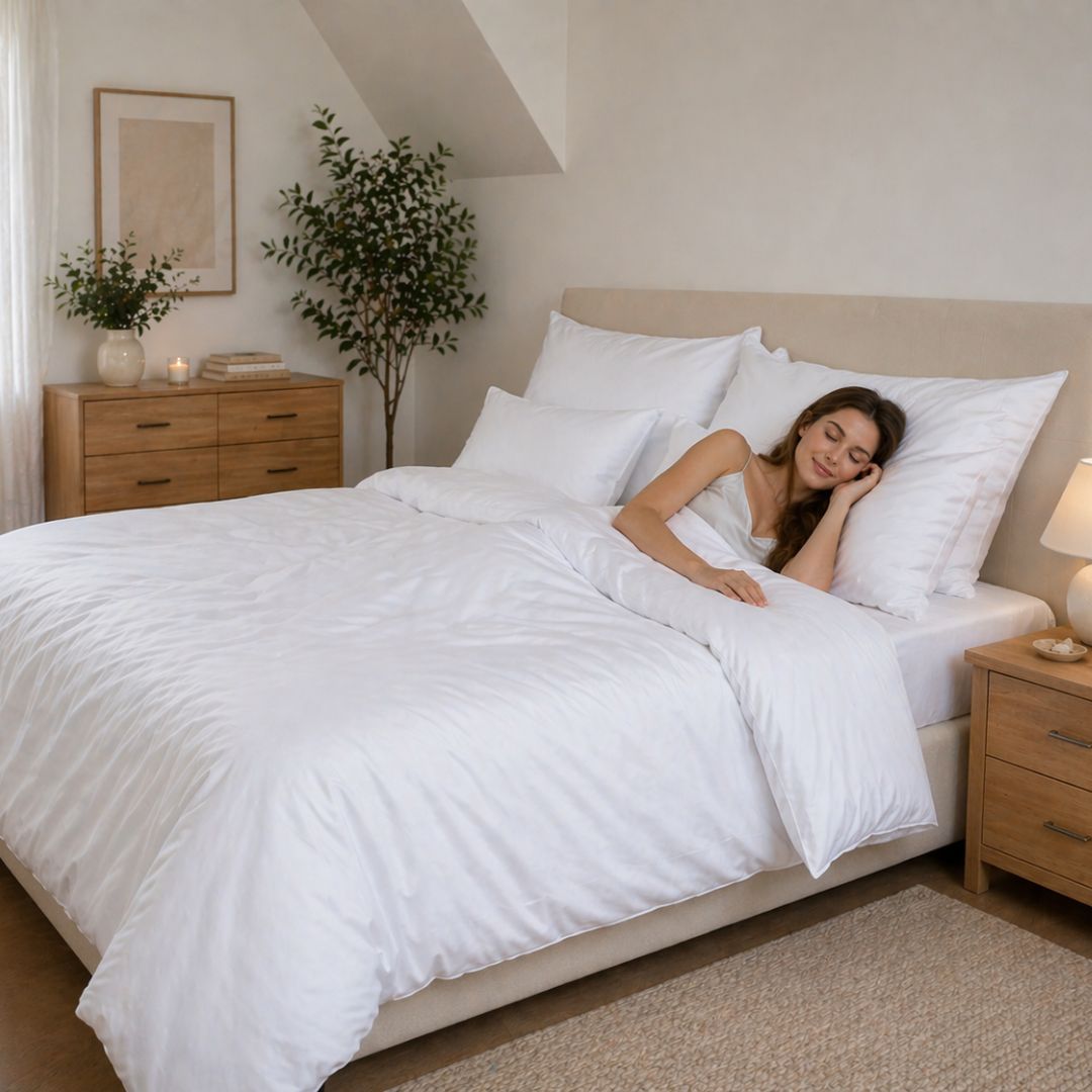 Pure cotton sateen bedding set – 100% cotton – Timeless elegance