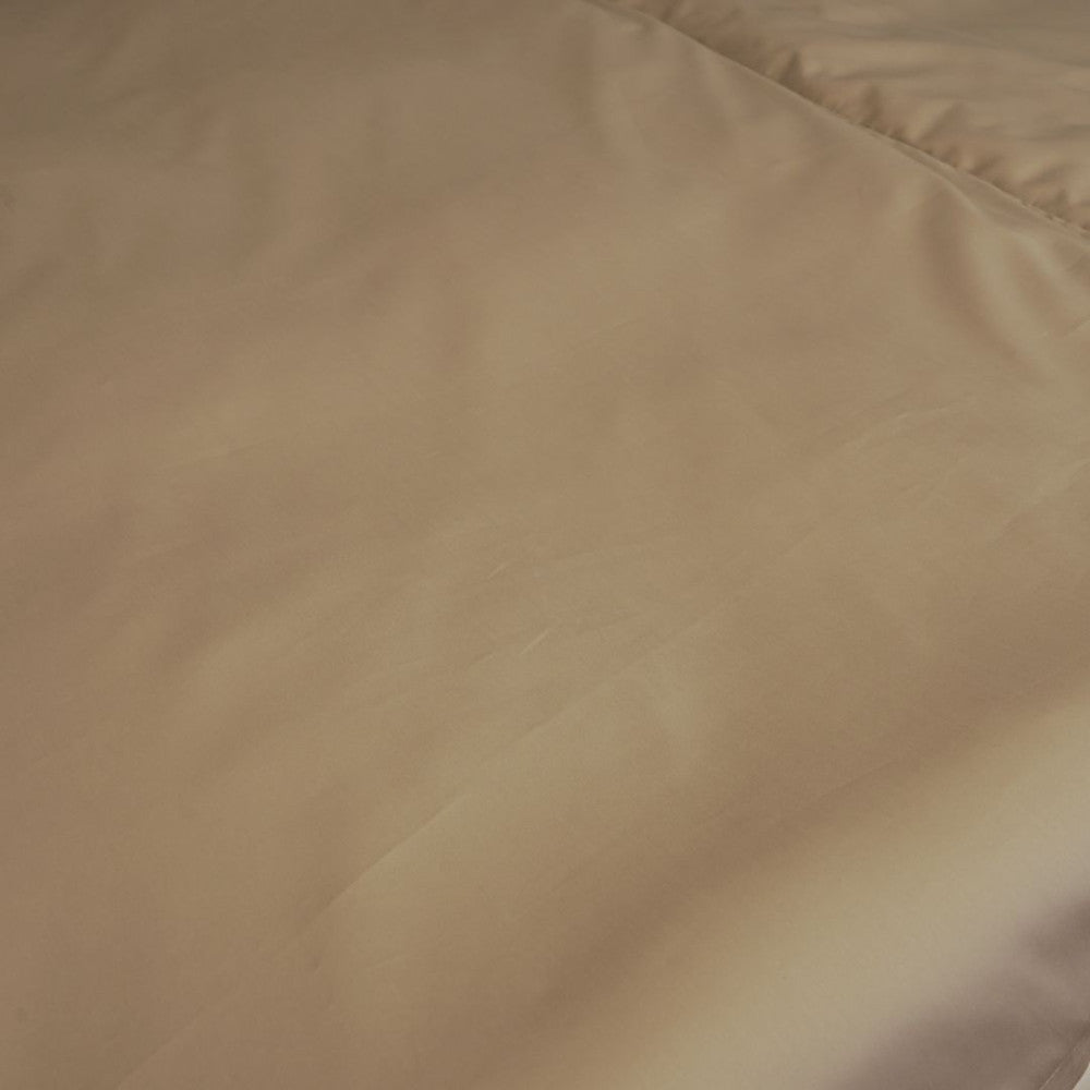 Haselnuss Satin Bettwäsche Set - 3-teilig - TC 250