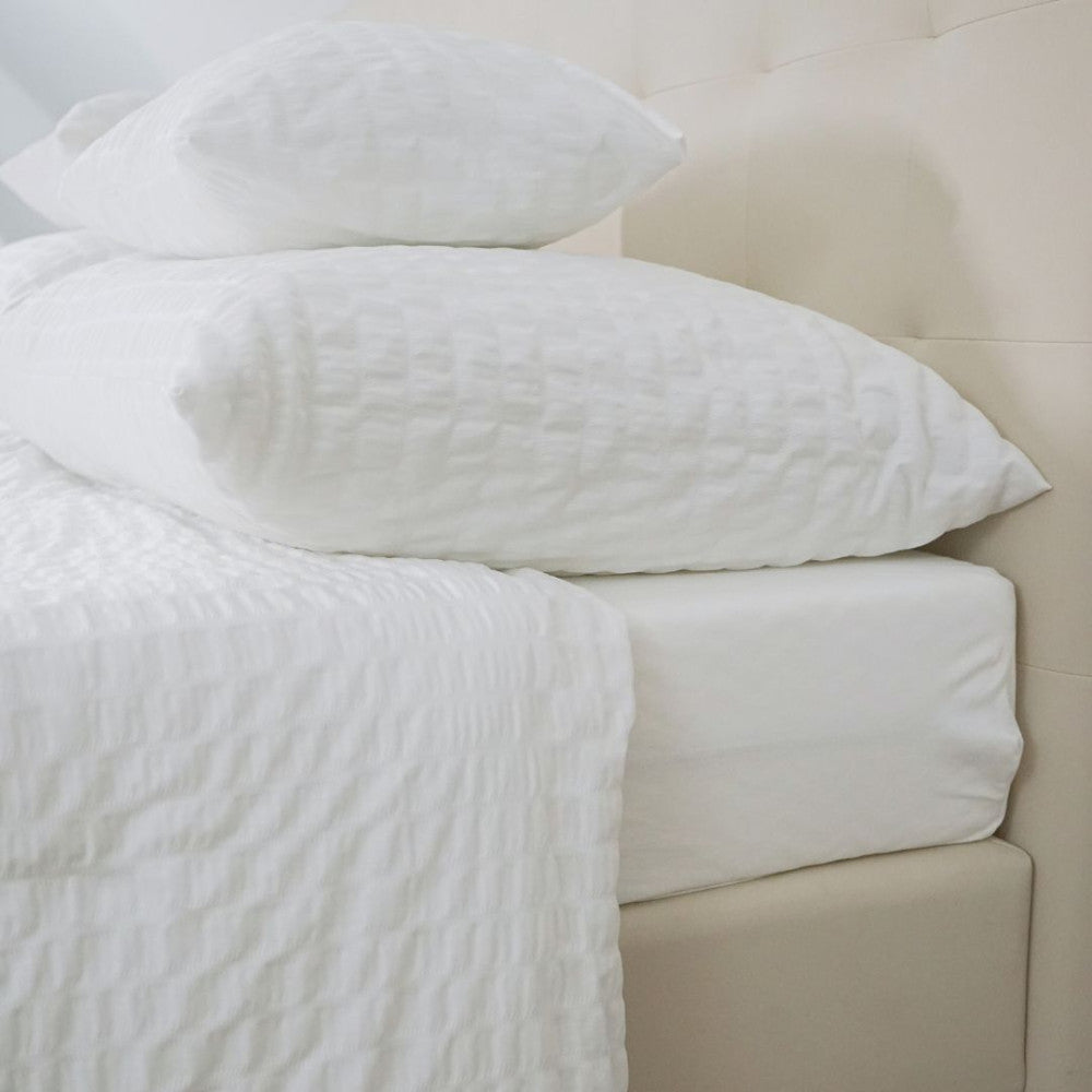 Krepp ágyneműhuzat garnitúra - 80% Pamut - 20% PE - áthajtós - 2 db-os szett - 130 gr/m2