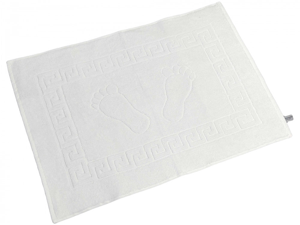 Badewannenausgang - weiß mit Fußstütze - 600 gr/m2 - verpackt