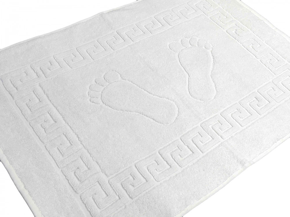 Badewannenausgang - weiß mit Fußstütze - 600 gr/m2 - verpackt