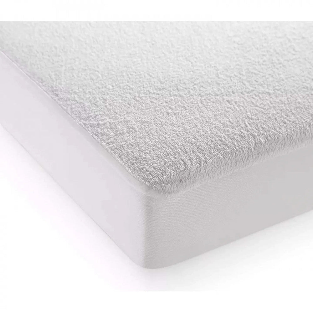 TOP CARE terry towelling mattress protector - Fitted sheet design - Premium quality! - packaged