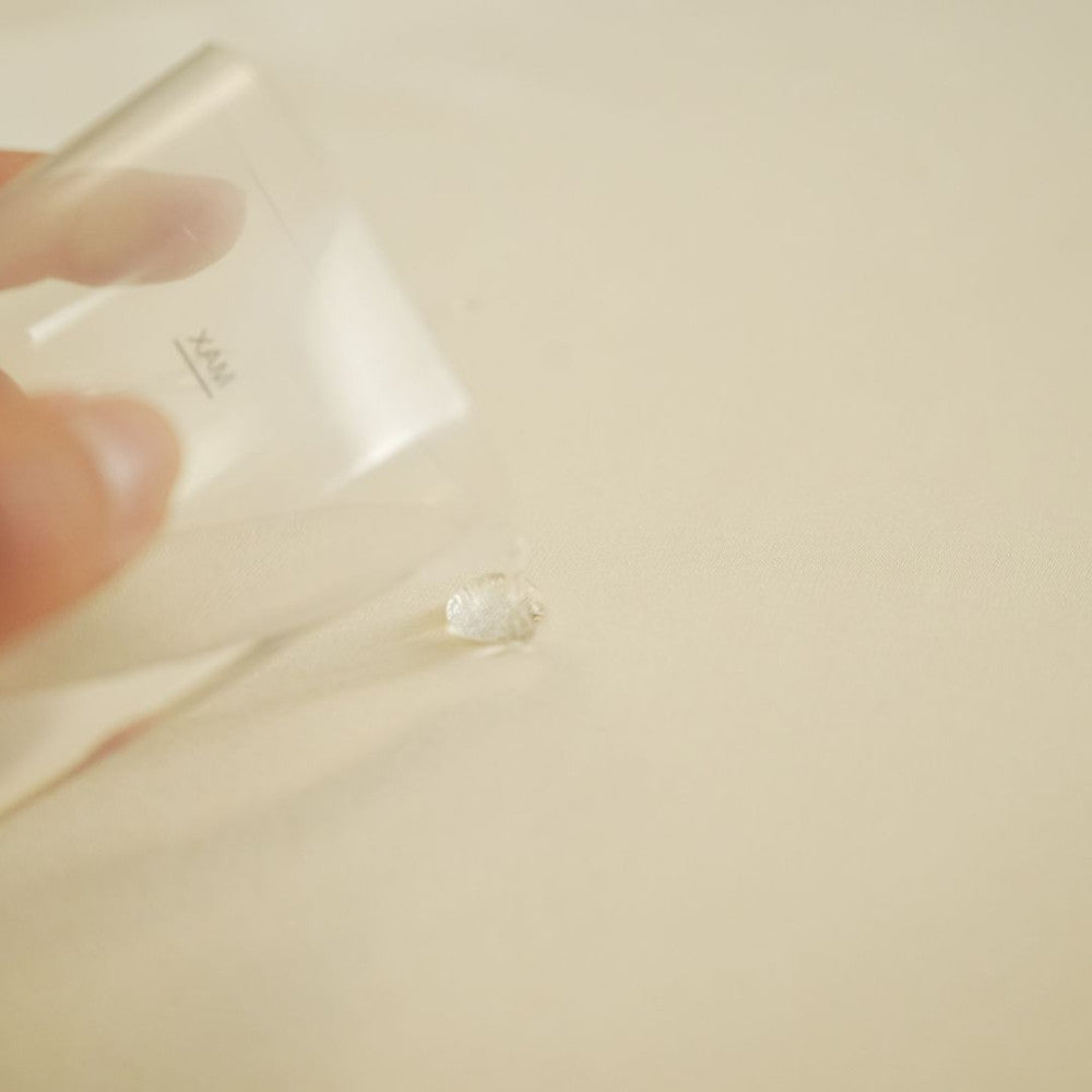 Stain-resistant tablecloth - 50% cotton - 50% polyester - Cream