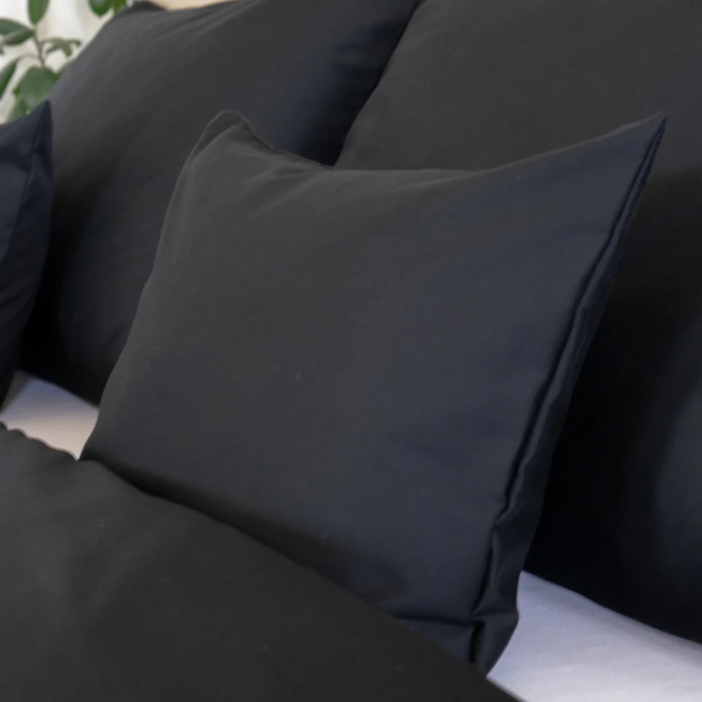 Mauvefarbener Satin-Kissenbezug – TC 250