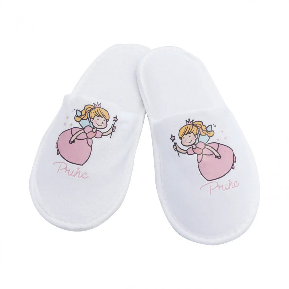 Hotel disposable princess patterned children's slippers - Premium quality!