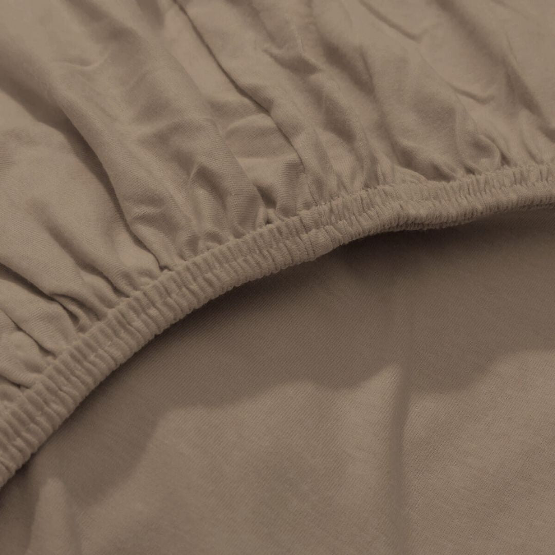 Jersey - Fitted sheet - White - Premium quality! - 150 g/m2