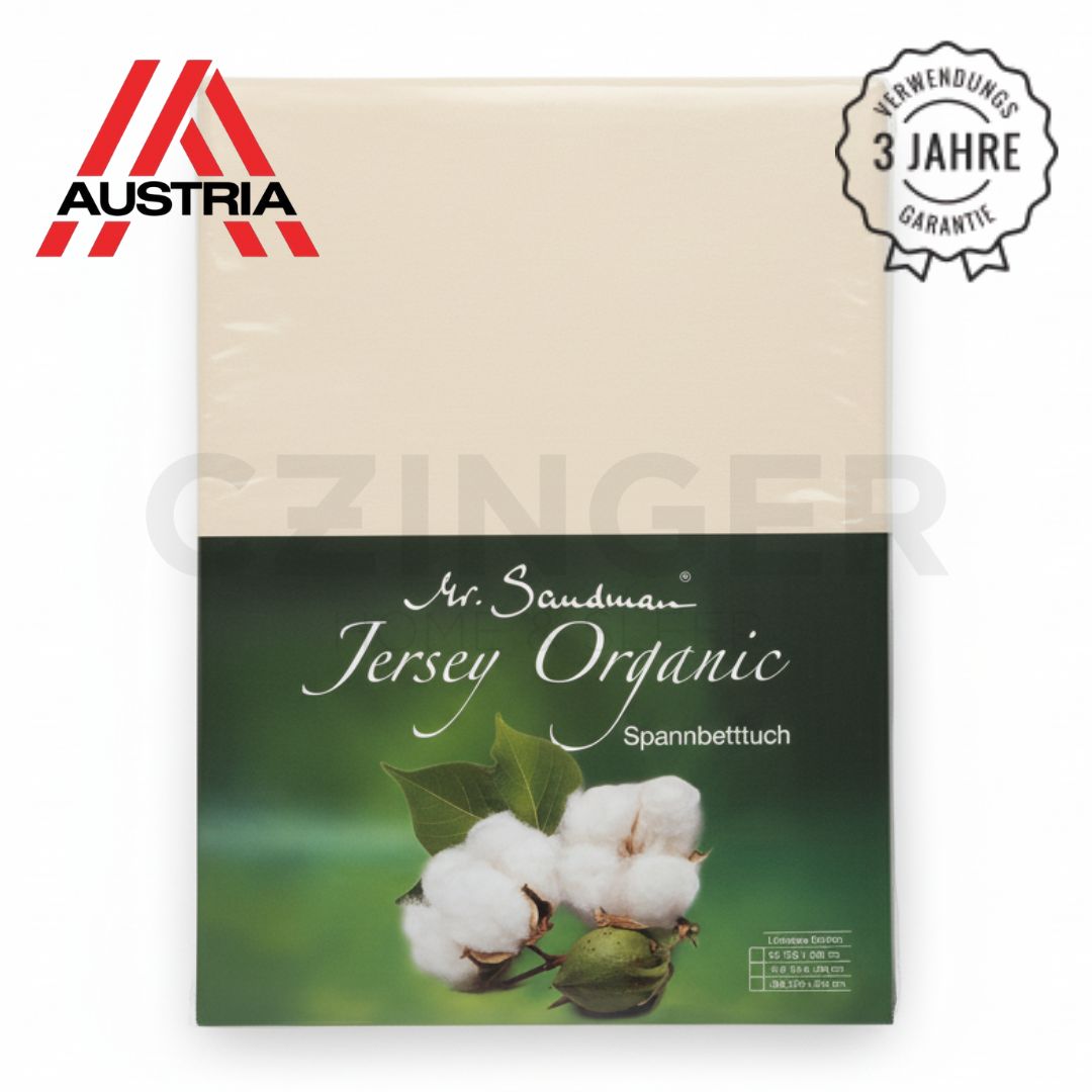 Jersey - Spannbettlaken - Weiß - Premium Qualität! - 150 g/m2